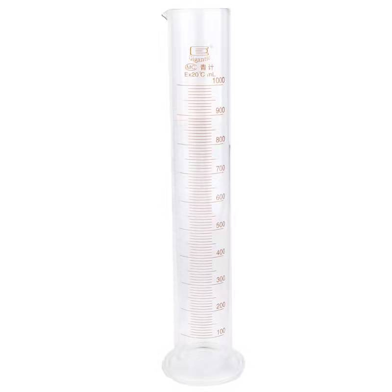 Tubo de medición de plástico de vidrio de gasolina DS-A09 500 ml 1000ml