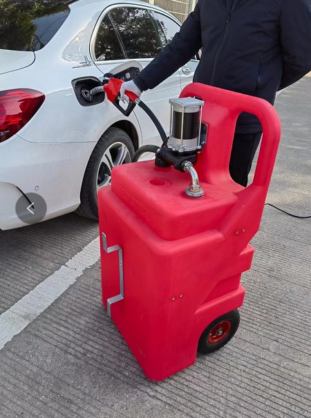 Dep&oacute;sito Gasolina port&aacute;til con ruedas