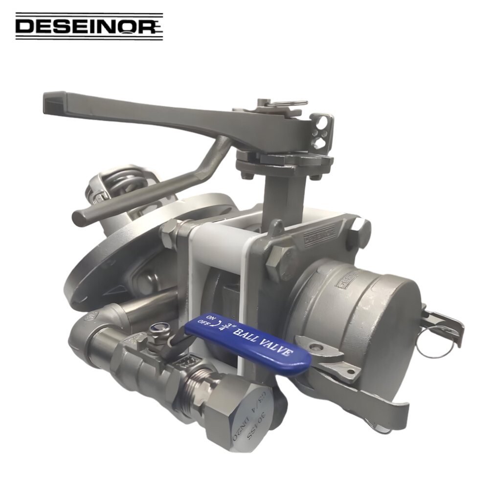 Válvula submarina combinada (con válvula de muestra)