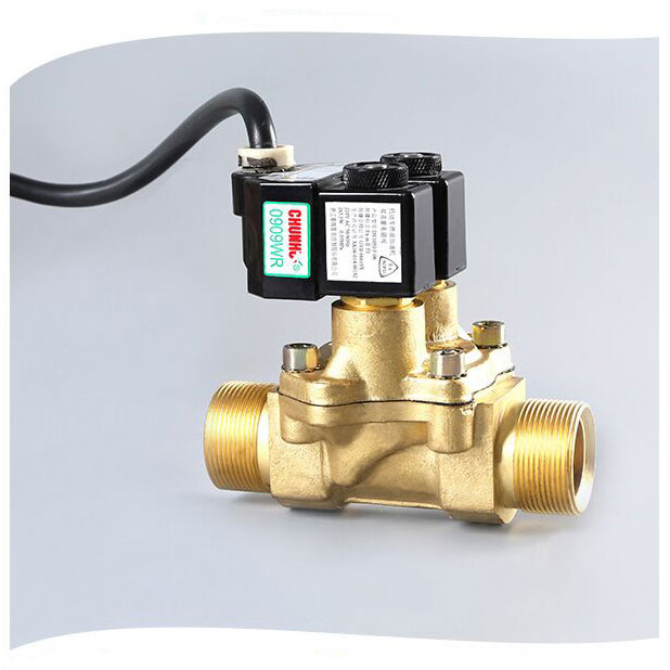 Válvula solenoide para dispensador de combustible