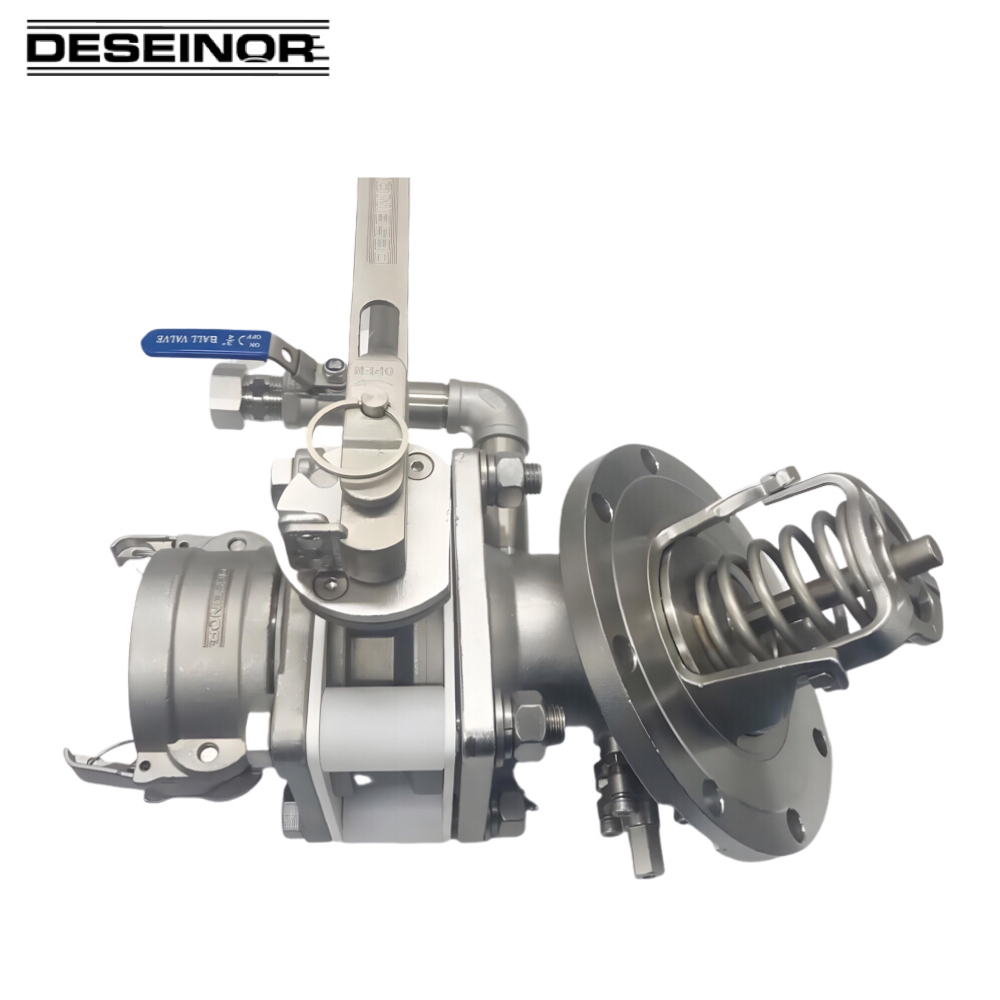 Válvula submarina combinada (con válvula de muestra)