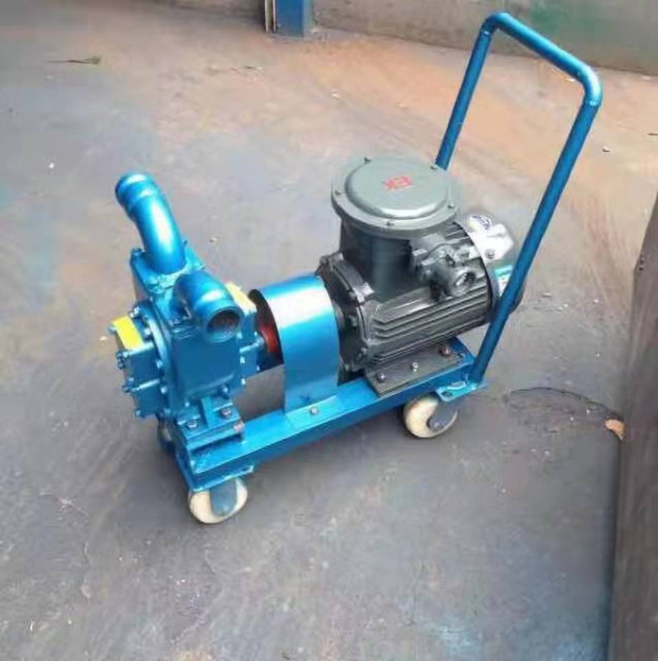 超大流量防爆泵带推车