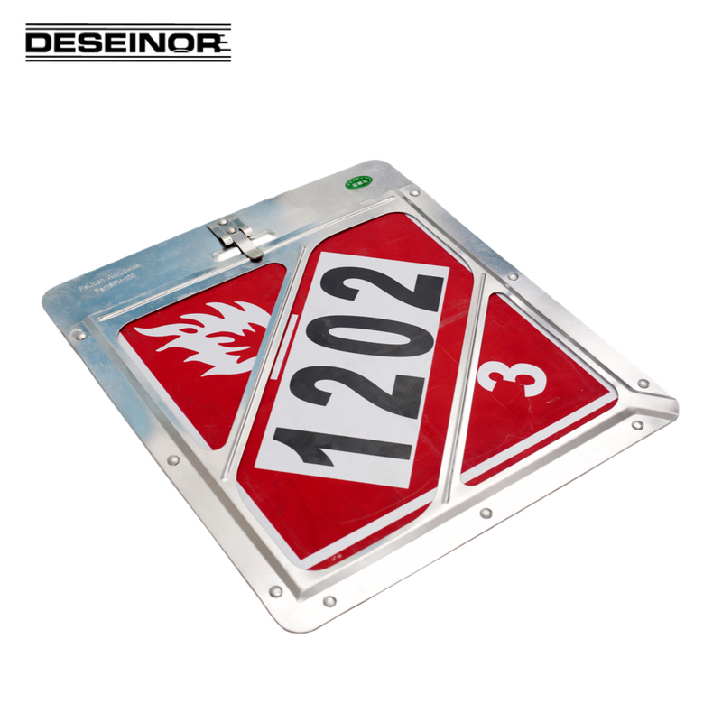 Cartel de transporte de mercancías peligrosas